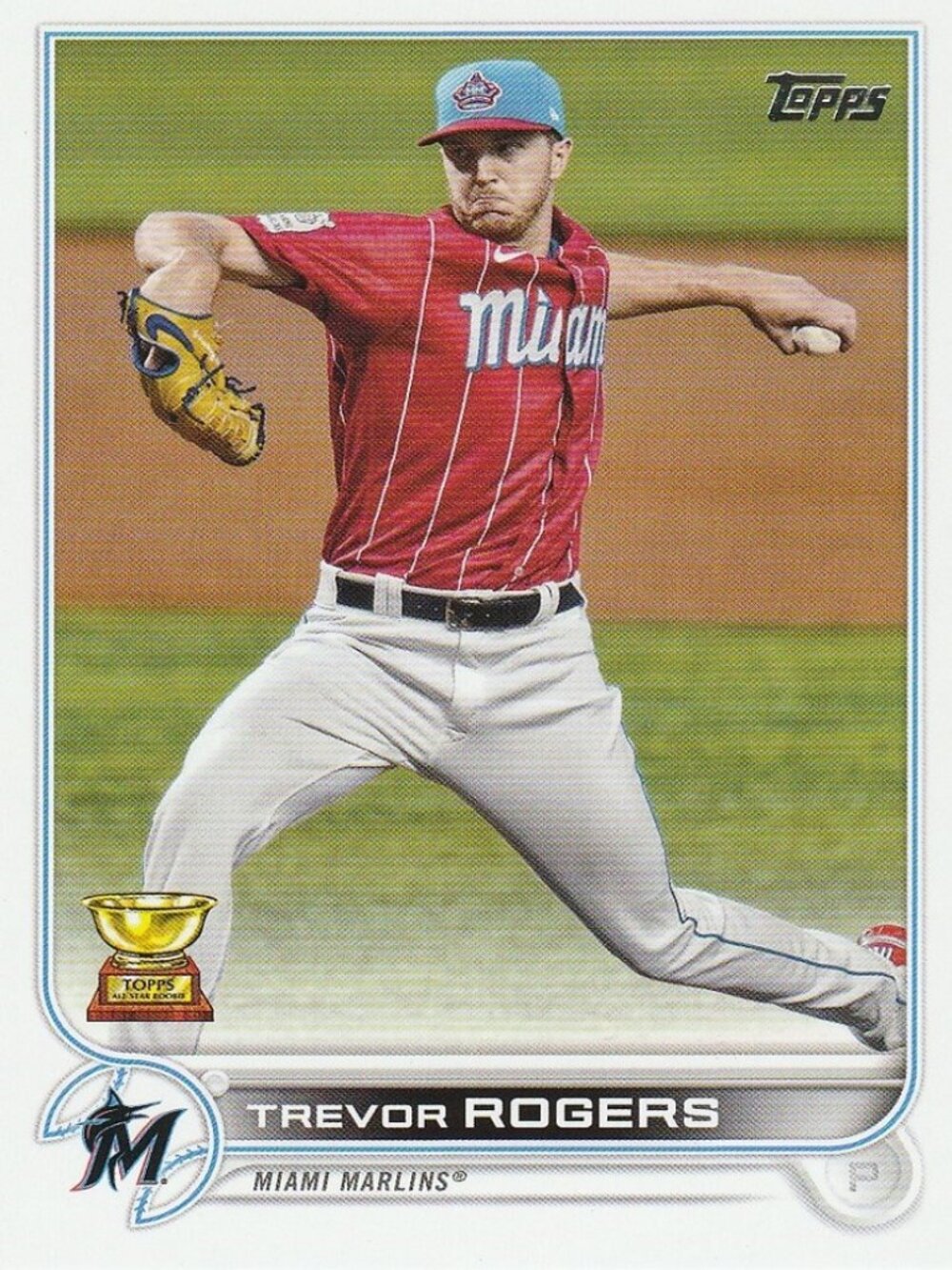 Trevor Rogers - 2022 Topps Series 1 Baseball Card